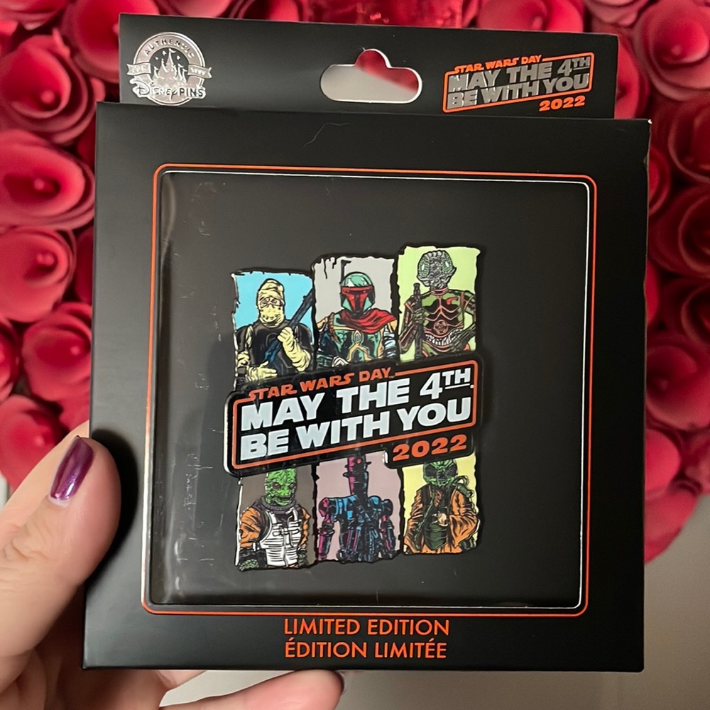 Star Wars Limited Edition May the 4th be with you Disney pin 2022 NEW